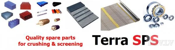 Металлические и полиуретановые сита - SIA Terra SPS Металлические и полиуретановые сита - SIA Terra SPS