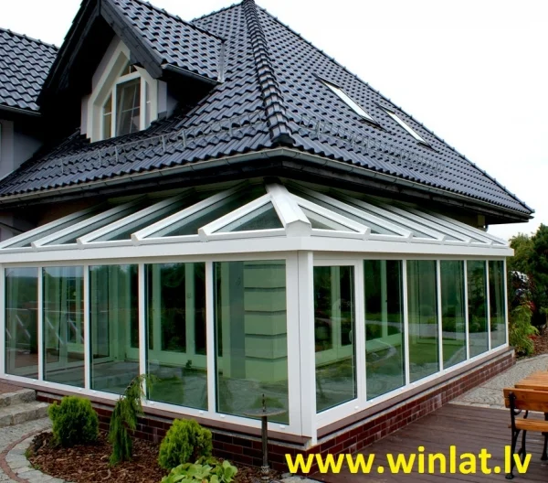 Стеклянные двери окна - Vinlat.lv