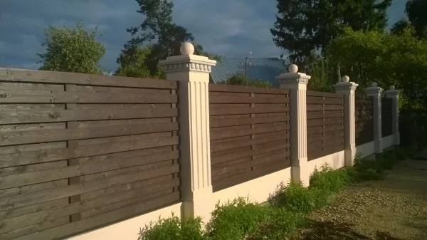 Металлические заборы - SIA BETONIKA