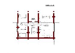 Бревенчатый дом Nr.8 131 м2 - Дома 100-150 м2