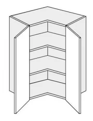 Extom - Верхний кухонный шкафчик EMPORIUM W4 10/60 - Польша