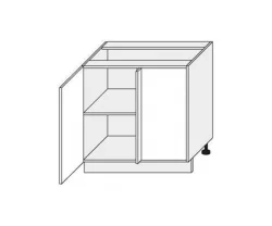 Extom - Нижний угловой шкафчик QUANTUM MINT D13U - Польша