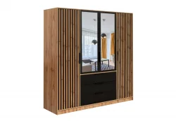 Wardrobe BID4LX-STL - Cases 4-door - Cupboards, Commodes