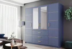 Wardrobe BID42B-STL - Cases 4-door - Cupboards, Commodes