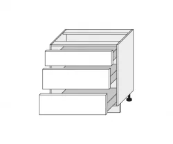 Extom - Нижний шкафчик QUANTUM D3M80 vanilla - Польша