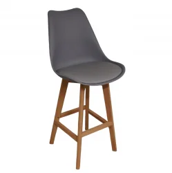 Bāra krēsls gc-06 pelēks 