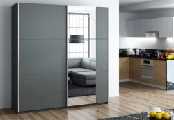 Wardrobe BTI200-STL - Wardrobes with sliding doors - Cupboards, Commodes