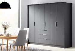 Wardrobe BNK6D-STL - Wardrobes five-door and six-door - Cupboards, Commodes