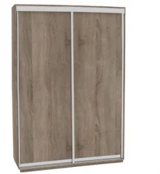 Skapis ar 2 bīdāmām durvīm 180/240/60 cm trifele+2 atv.