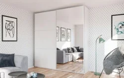 Polija - Шкаф-купе RODOS 200 цвет-белый - Польша