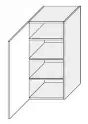 Extom - Верхний кухонный шкафчик QUANTUM W4/30 BEIGE - Польша Extom - Верхний кухонный шкафчик QUANTUM W4/30 BEIGE - Польша