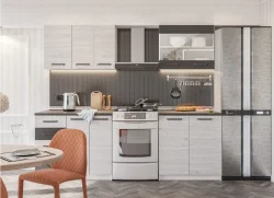 Ukraina - Кухня Zlata 2m серая - Украина