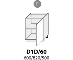 Extom - Нижний кухонный шкафчик AVELLINO D1D/60 прав. - Польша Extom - Нижний кухонный шкафчик AVELLINO D1D/60 прав. - Польша