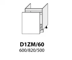 Extom - Нижний кухонный шкафчик под мойку AVELLINO D1ZM/60 - Польша Extom - Нижний кухонный шкафчик под мойку AVELLINO D1ZM/60 - Польша