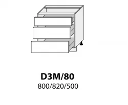 Extom - Нижний кухонный шкафчик AVELLINO D3M/80 - Польша Extom - Нижний кухонный шкафчик AVELLINO D3M/80 - Польша