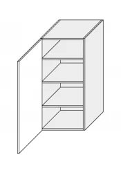 Extom - Верхний шкафчик QUANTUM W4/40 vanilla - Польша