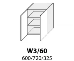 Extom - Верхний кухонный шкафчик VIANO W3/60 - Польша