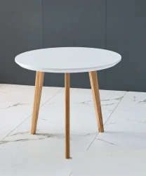 Galds 100cm, 386-2 balts