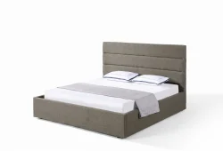Gulta ar veļas kasti un paceļamo mehānismu 213-G1 160x200, krāsa-bēša