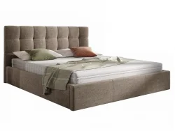 Gulta ar veļas kasti un paceļamo mehānismu VB02 160x200, krāsa-bēša