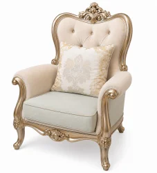 Elegants klasiska stila atpūtas krēsls S822