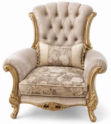 Elegants klasisks atpūtas krēsls S731